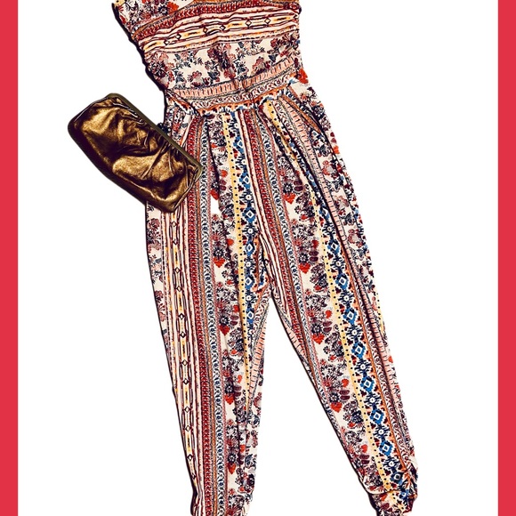 Floral Jumpsuit - Picture 3 of 3